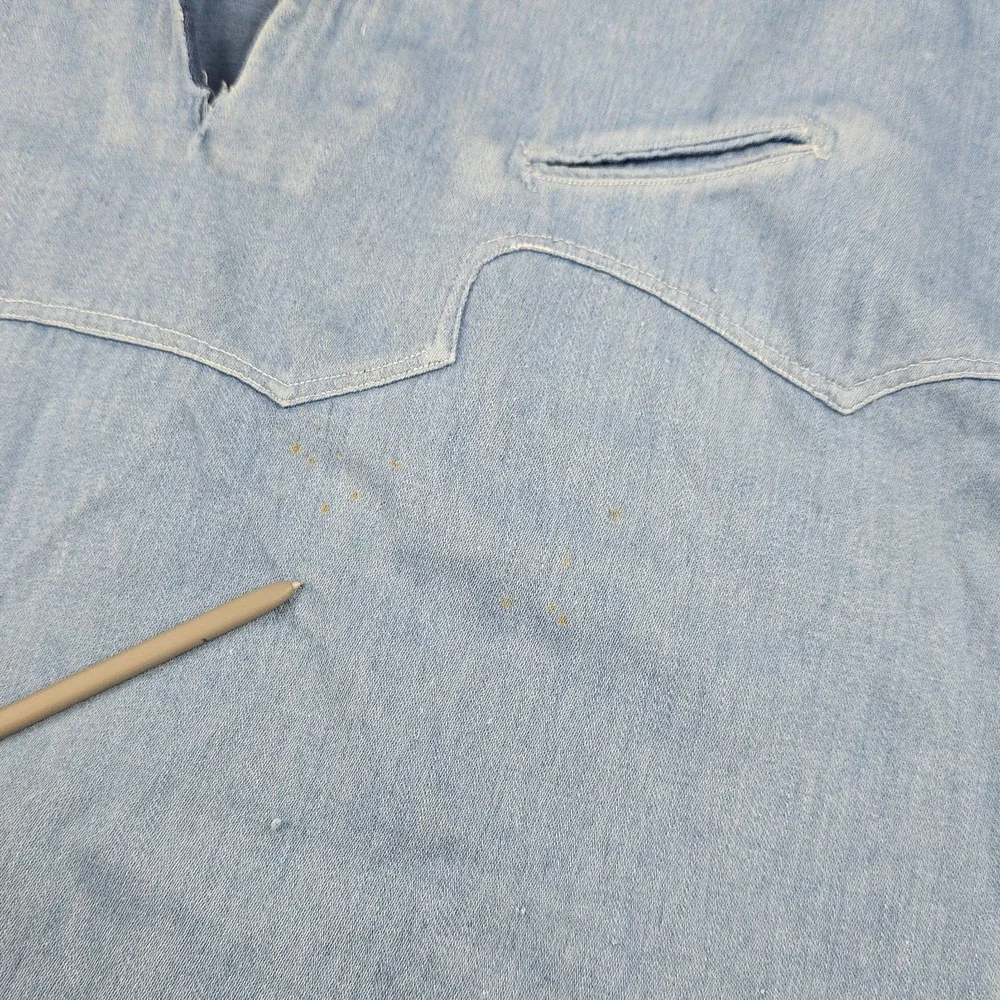 1930s Childs Chambray Sailor Suit Vintage Nautical Outfit Shirt Pants‎ Set